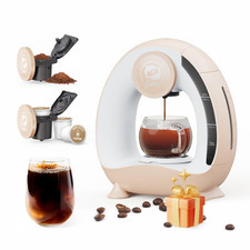 BENFUCHEN Single Serve Coffee Maker For KCup&Ground Coffee, MINI Q Americano 2