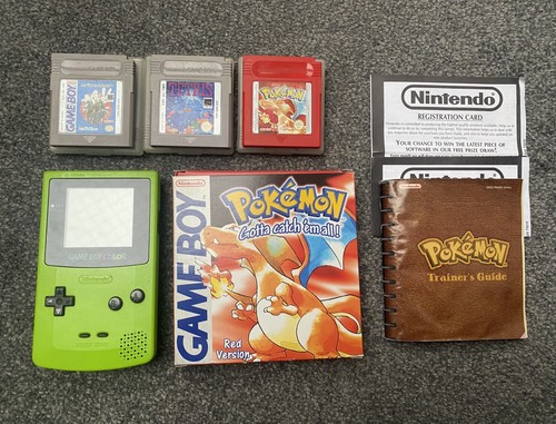 Nintendo game boy color - game,
