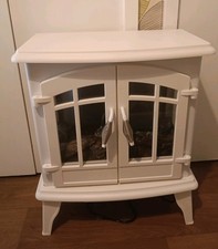 Heatsure Electric Fire White