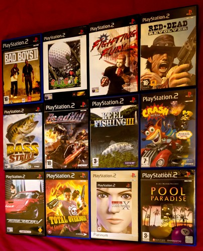 Ps2 games bundle joblot - games,