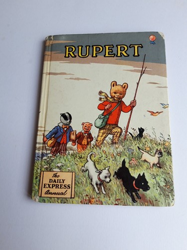 Vintage 1955 rupert bear - vintage,