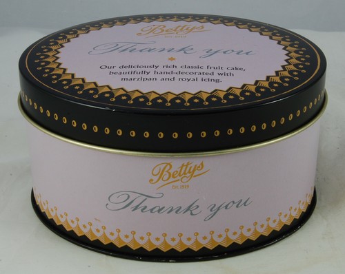 Empty collectable cake - cake, tin