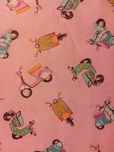 Vespa scooters pink - scooters,