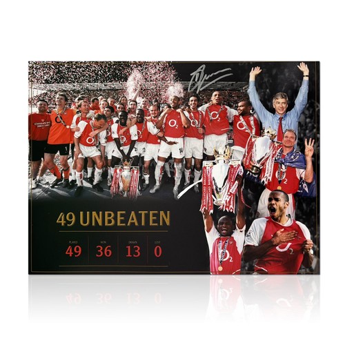 Dennis bergkamp signed arsenal - dennis,