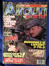 Airgun World April 1999.Webley Axsor/Career 707/Theoben’s 8 Rifles/BSA Lightning
