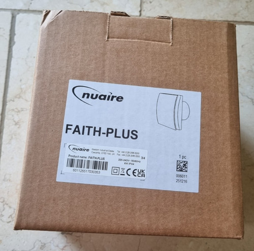 Nuaire extract fan faith - nuaire,