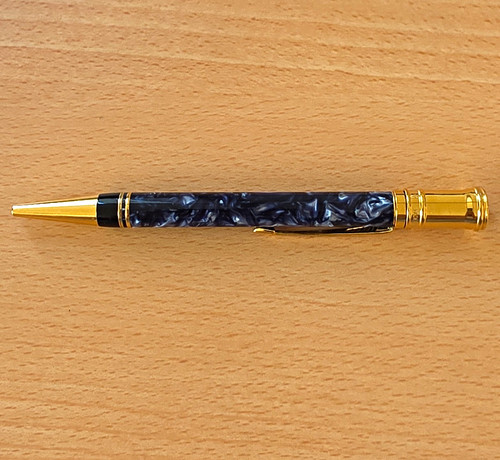 1993 parker duofold blue - 1993,
