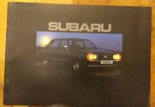 Subaru 1600 GLF and 4WD Saloon