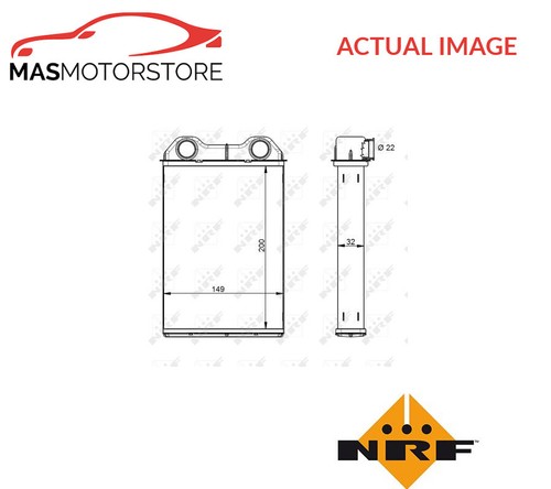 Heater radiator exchanger - heater,