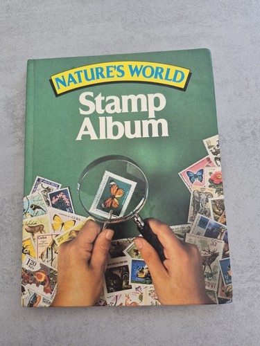 Old stamp album stamps - album,