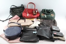 Radley Handbag Purse Collection Red Blue Leather Canvas Dustbags 