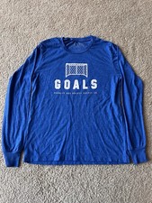 Penalty Box- Youth Large Ice Hockey Goal Long Sleeve Cotton Kids