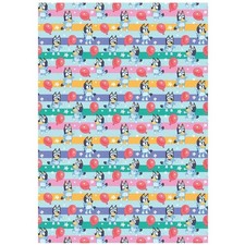Bluey Balloon Gift Wrap