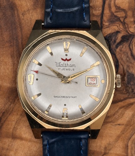 Vintage waltham 17j swiss - waltham,