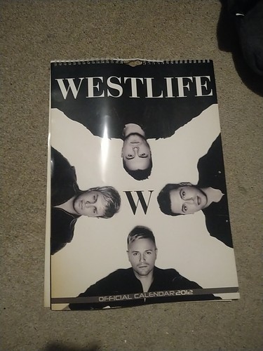Westlife official calendar - westlife,