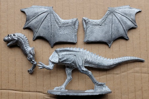 Blue dragon allosaurus - blue,