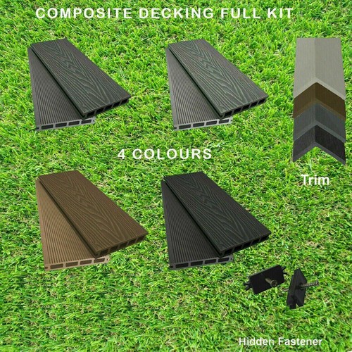 Complete composite wpc decking - composite,