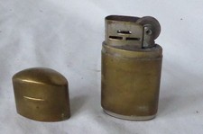 Vintage CYCLONE WW2 Military Brass Trench Petrol Lighter Made in England