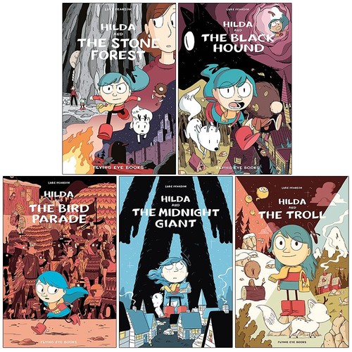 Hildafolk comics collection - comics,