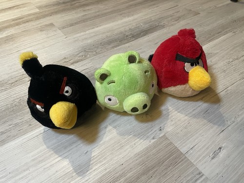 Angry birds lot plush stuffed - angry,