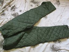 GENUINE ISSUE Falklands War ARCTIC COLD WEATHER TROUSER LINERS damaged 30" SMALL