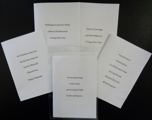 Christmas card - pk, 10