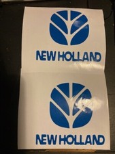 NEW HOLLAND DECALS STICKERS X