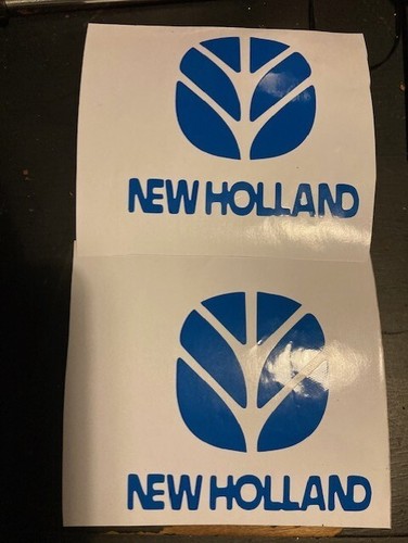 New holland decals - holland, x