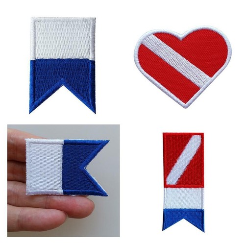 Iron scuba diving flag - scuba,
