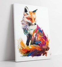 COOL FOX MULTI COLOUR ABSTRACT