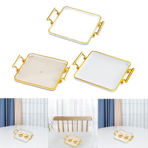 Serving tray rectangular with - rectangular,