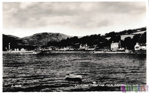 Lamlash from the pier - from,