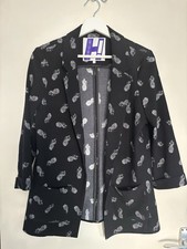 Black Jacket With Pineapple