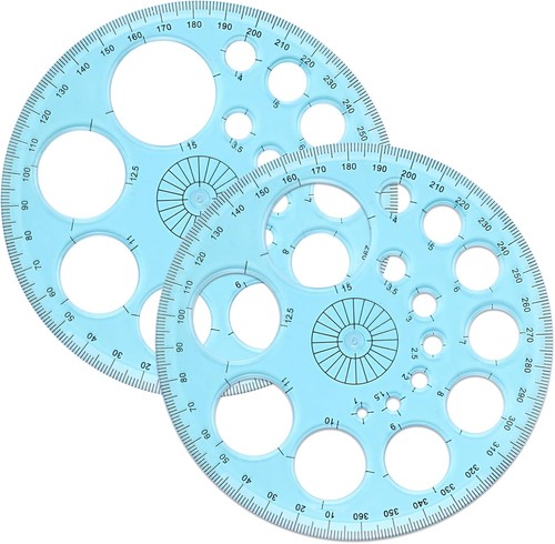 Pcs circle stencil template - 2,