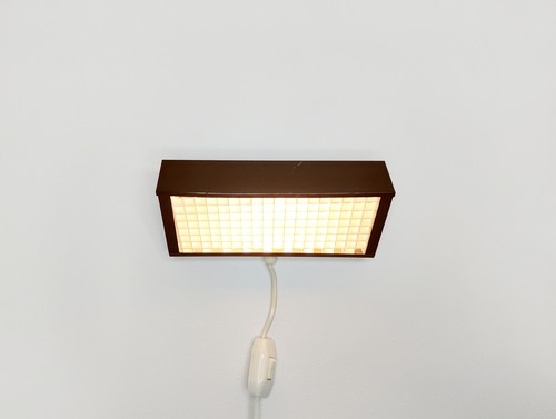 Vintage brutalist wall lamp