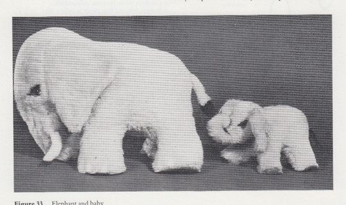 Mother baby elephant toy - mother,