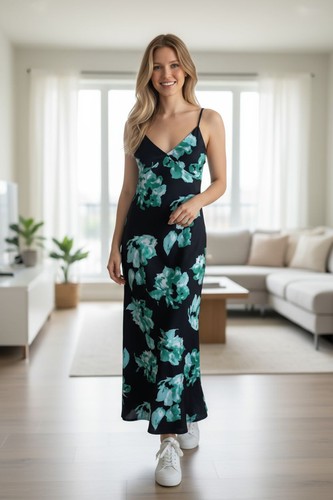 Yiliya maxi dress floral - yiliya,