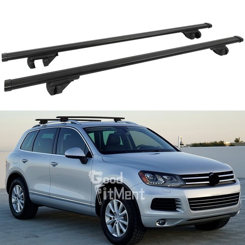 Roof rack black crossbars - 53",