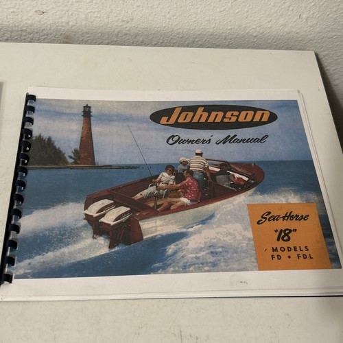 Johnson sea horse - sea, “18”