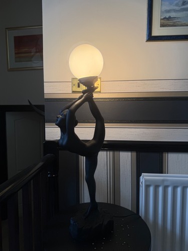 Vintage art deco female table