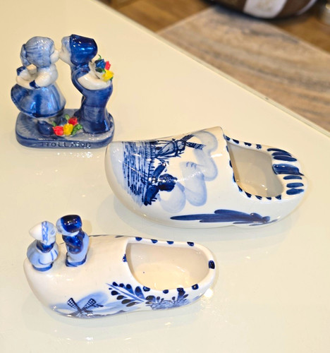 Delft style blue white - blue, &