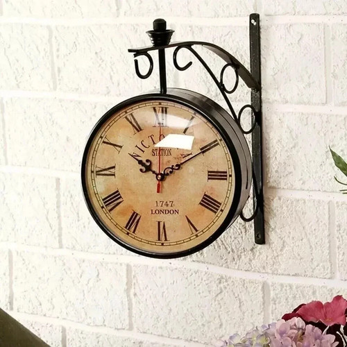 Victoria station clock - clock, 8''