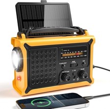 Wind Up Radio with Solar &