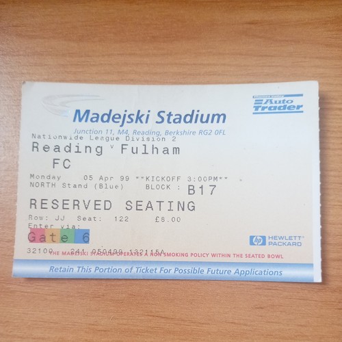Ticket 1998 1999 4 - :, 1998/1999
