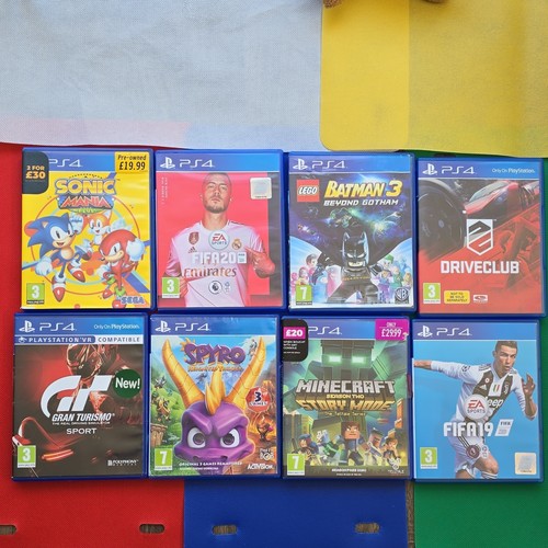 Sony ps4 games bundle - sony, sonic