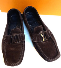 Louis Vuitton Brown Suede