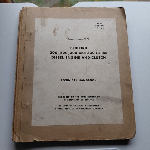 Bedford diesel engine - bedford, tk