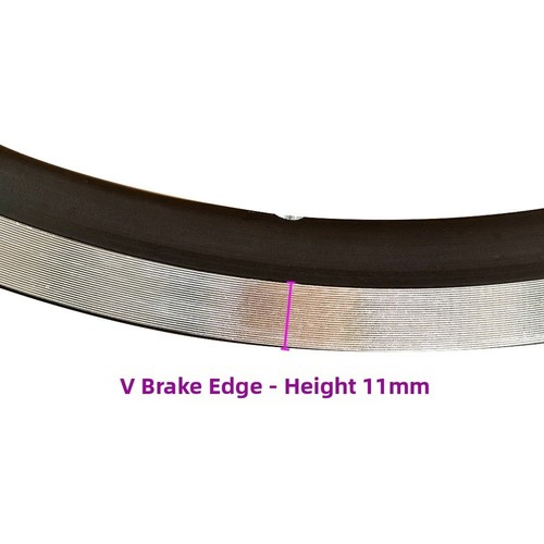 Inch double wall rim - 3/8,