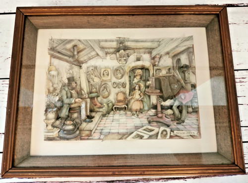 Vintage anton pieck - vintage, 'the