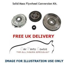 FOR TOYOTA AVENSIS 2.0 D4D SOLID DUAL MASS FLYWHEEL CLUTCH CONVERSION KIT 03-06